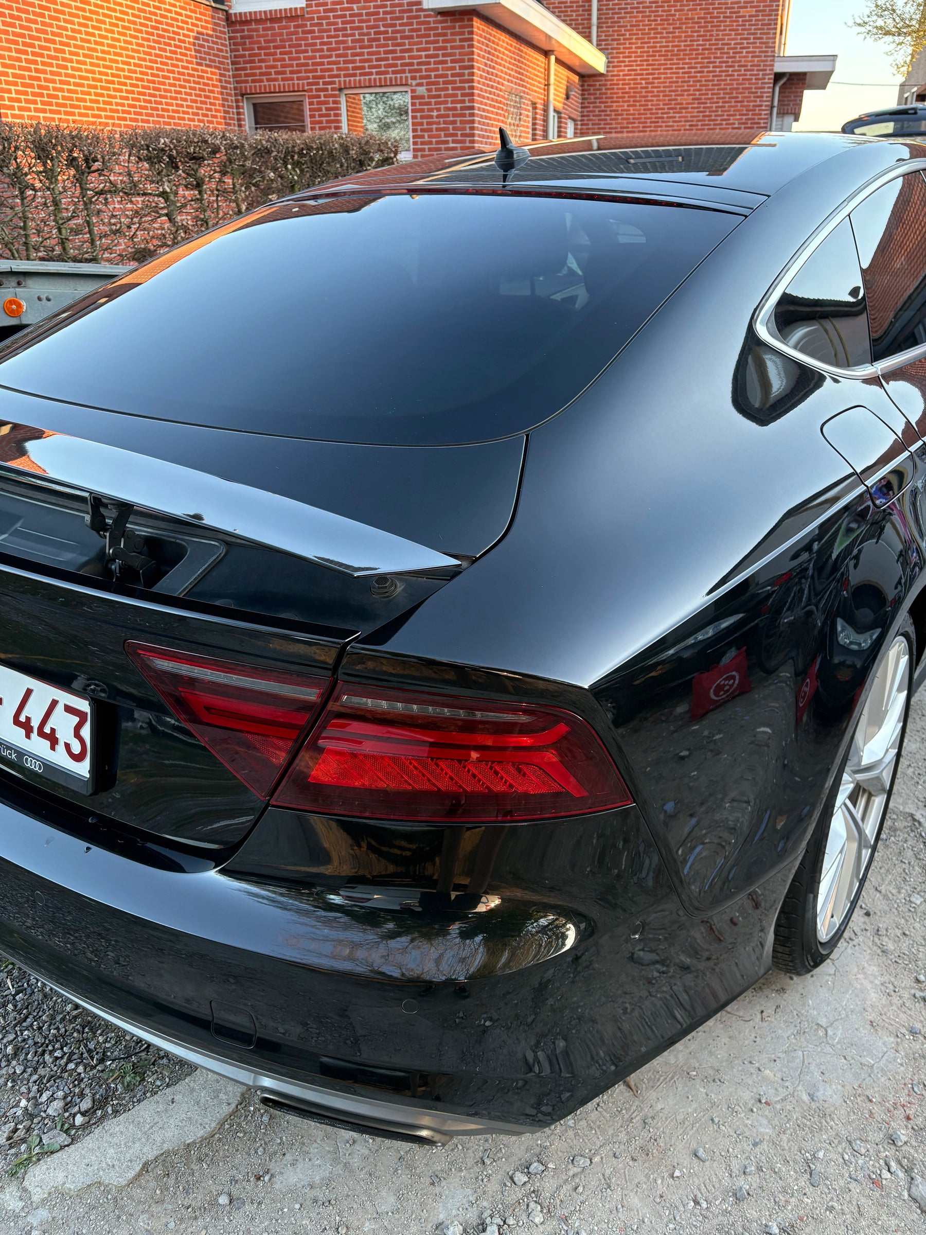 Vehicle after detailing