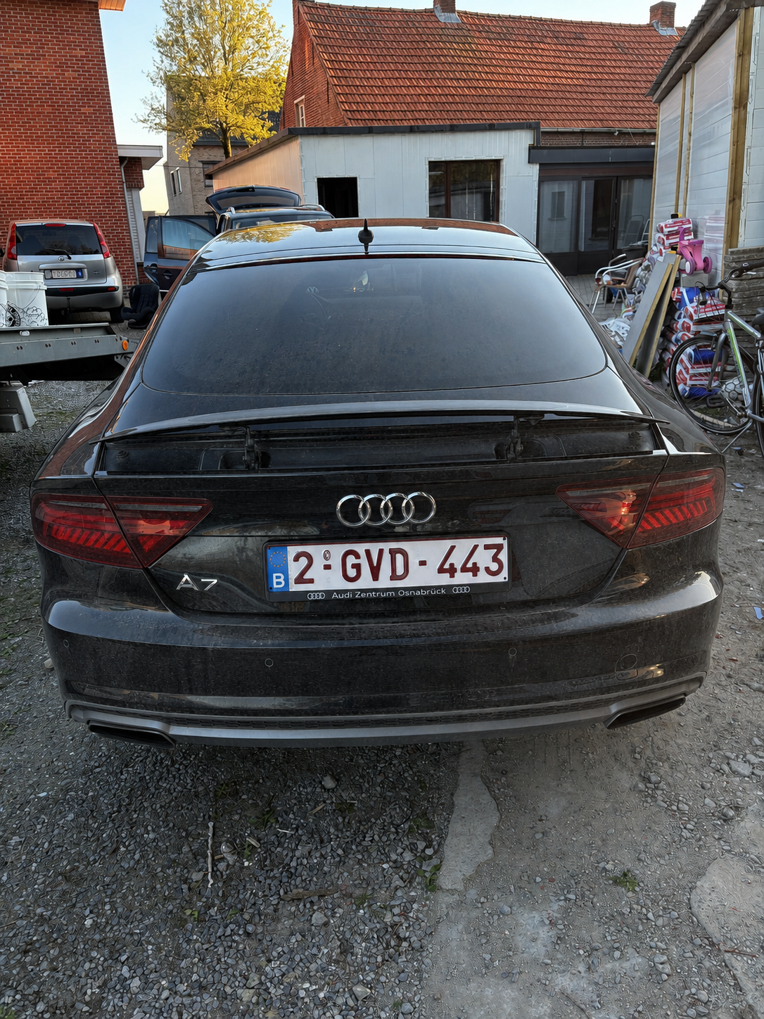 Vehicle before detailing